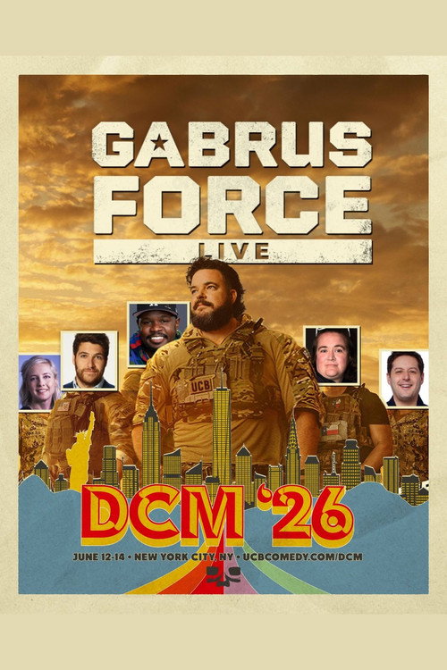 Movie poster for Gabrus Force Live: DCM '26 (2026)