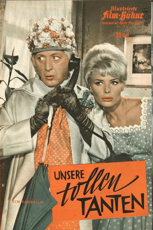 Movie poster for Unsere tollen Tanten (1961)