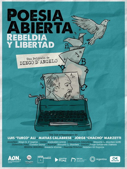 Movie poster for Poesía abierta, rebeldía y libertad (2025)