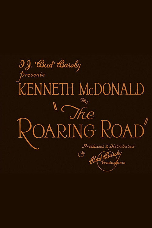 Movie poster for Roaring Road (1926)