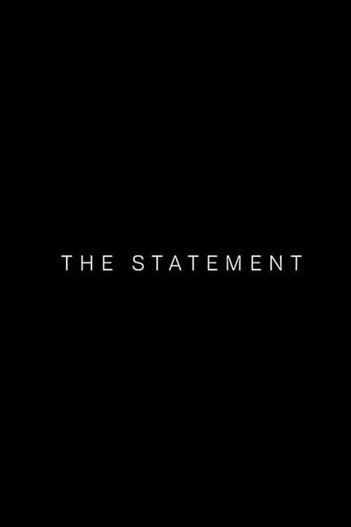 Movie poster for The Statement (2020)