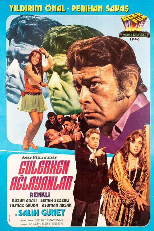 Movie poster for Gülerken Ağlayanlar (1973)
