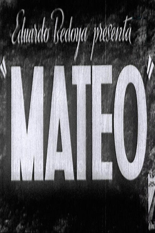 Movie poster for Mateo (1937)