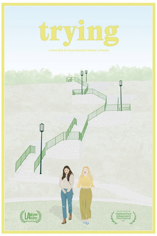 Movie poster for Trying (2021)
