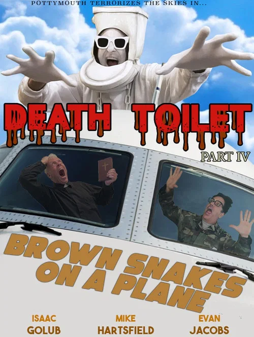 Movie poster for Death Toilet 4: Brown Snakes on a Plane (2021)