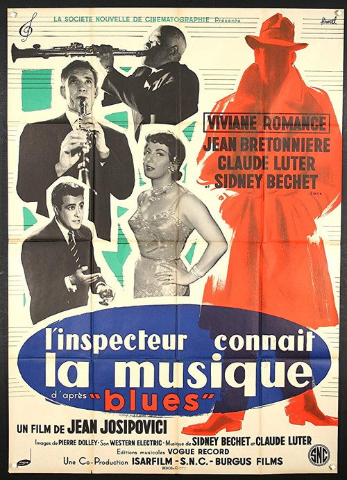 Movie poster for L'inspecteur connaît la musique (1956)