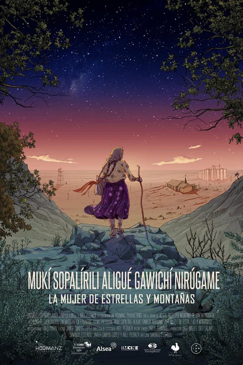 Movie poster for The Woman of Stars and Mountains (2024)