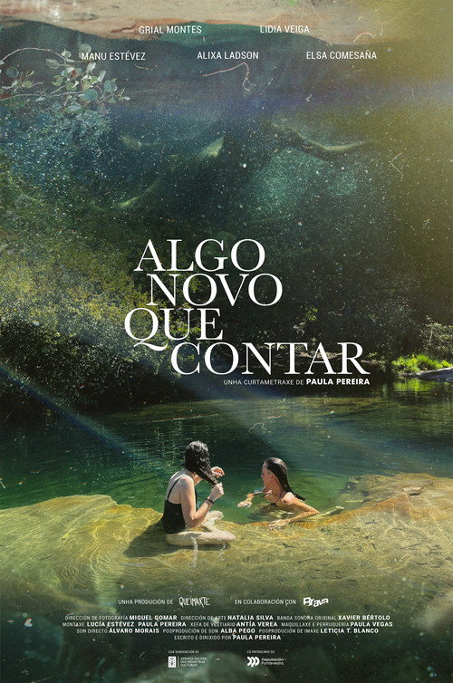 Movie poster for Algo Novo que Contar (2025)