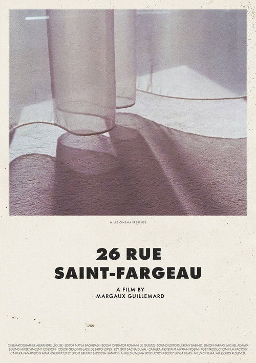Movie poster for 26 rue Saint-Fargeau (2017)