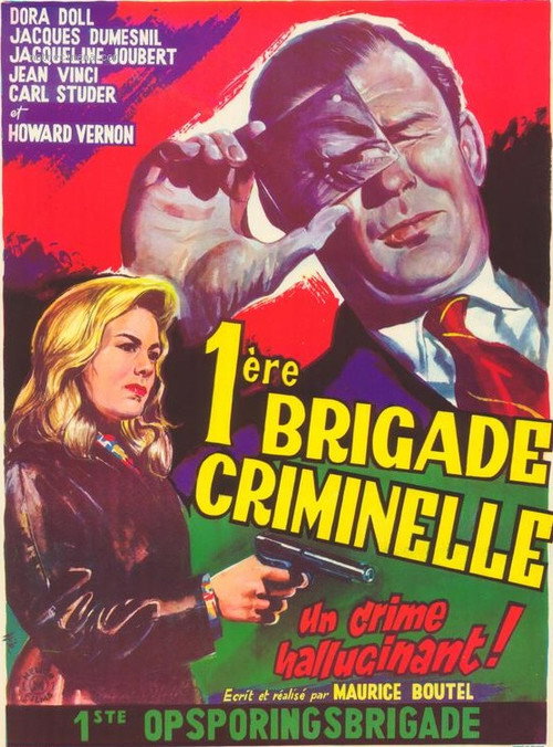 Movie poster for Première brigade criminelle (1961)