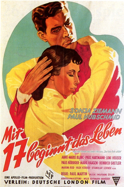 Movie poster for Mit siebzehn beginnt das Leben (1953)