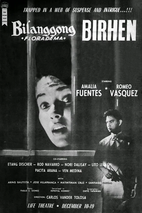Movie poster for Bilanggong Birhen (1960)