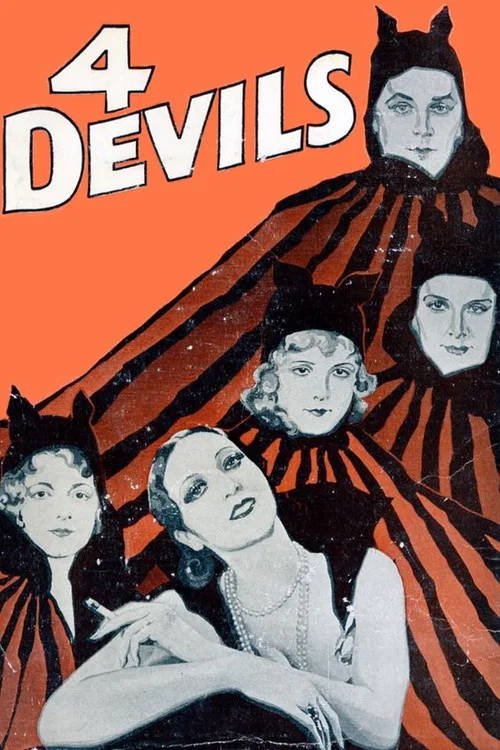 Movie poster for 4 Devils (1928)