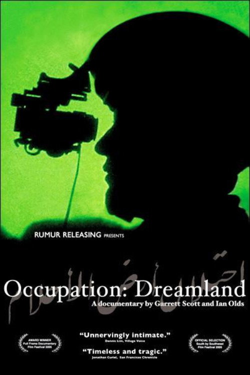 Movie poster for Occupation: Dreamland (2005)