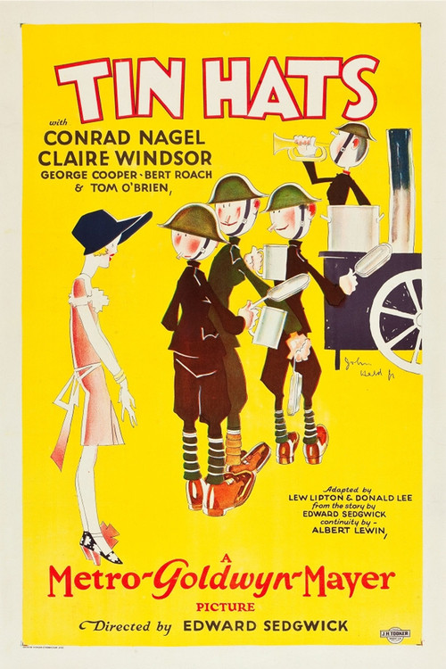 Movie poster for Tin Hats (1926)