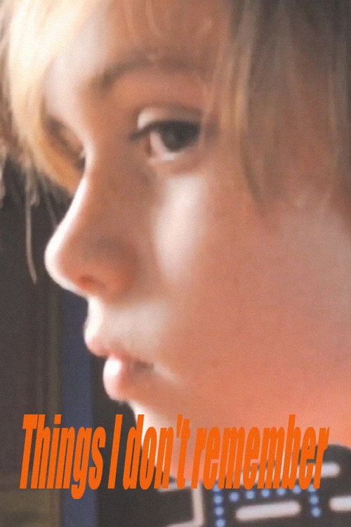 Movie poster for Things I Don't Remember (2011)
