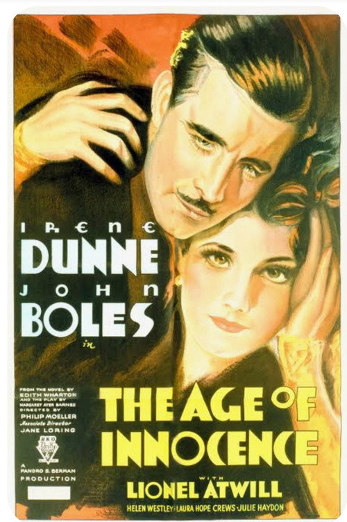 Movie poster for The Age of Innocence (1924)