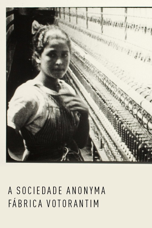 Movie poster for A Sociedade Anonyma Fábrica Votorantim (1922)