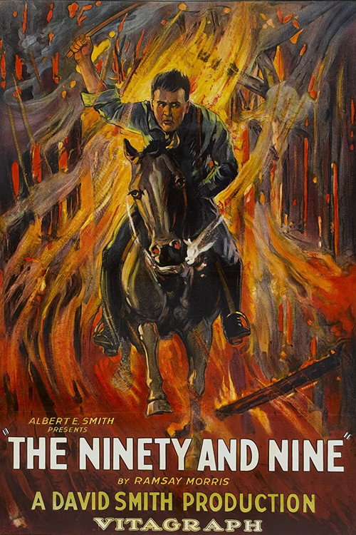 Movie poster for The Ninety and Nine (1922)