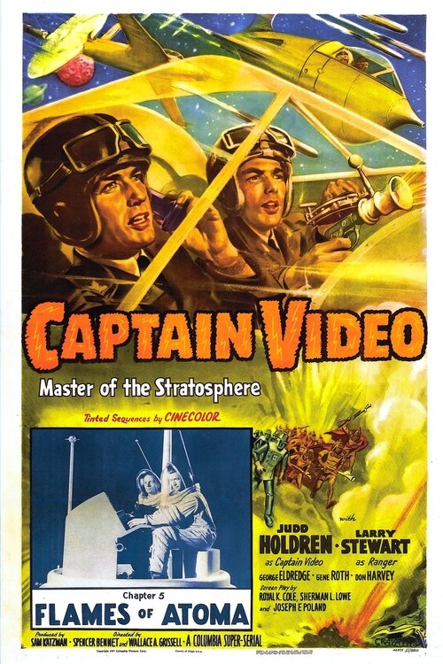 Movie poster for Captain Video, Master of the Stratosphere (1951)