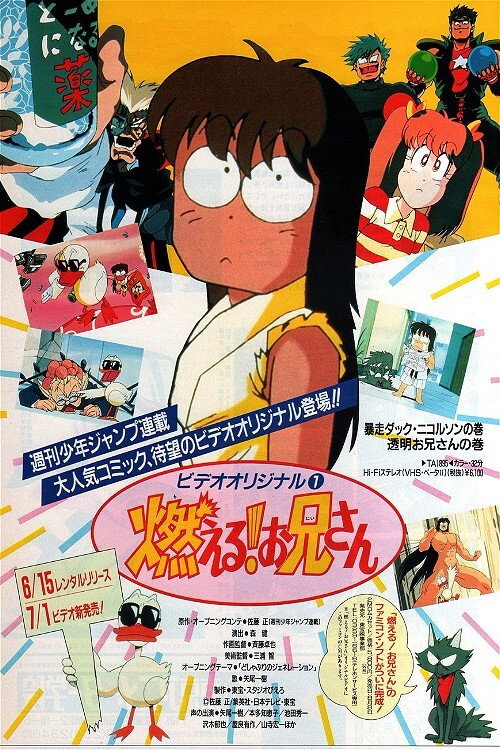 Series poster for Moeru! Onii-san (1989)