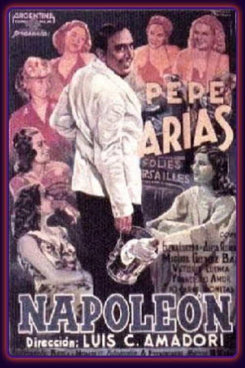 Movie poster for Napoleón (1941)