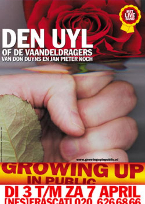 Movie poster for Den Uyl of De Vaandeldragers (2001)