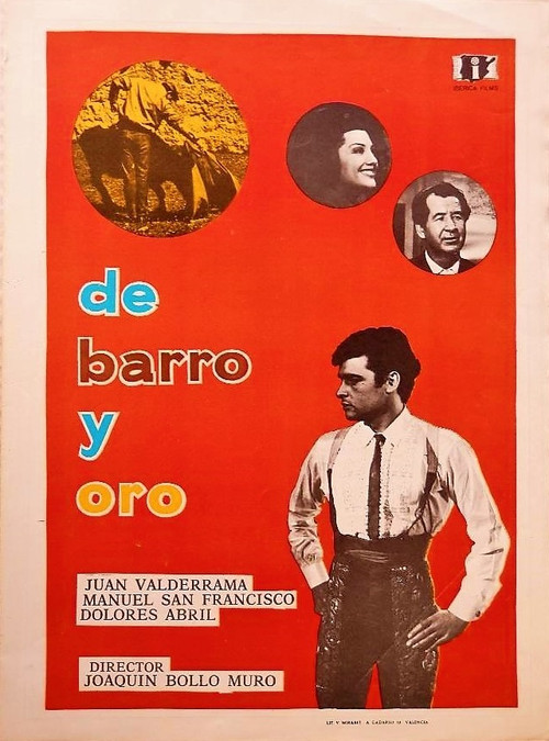Movie poster for De barro y oro (1966)