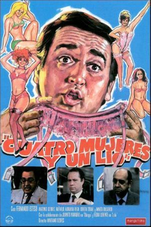 Movie poster for Four Women and a Mess (1985)