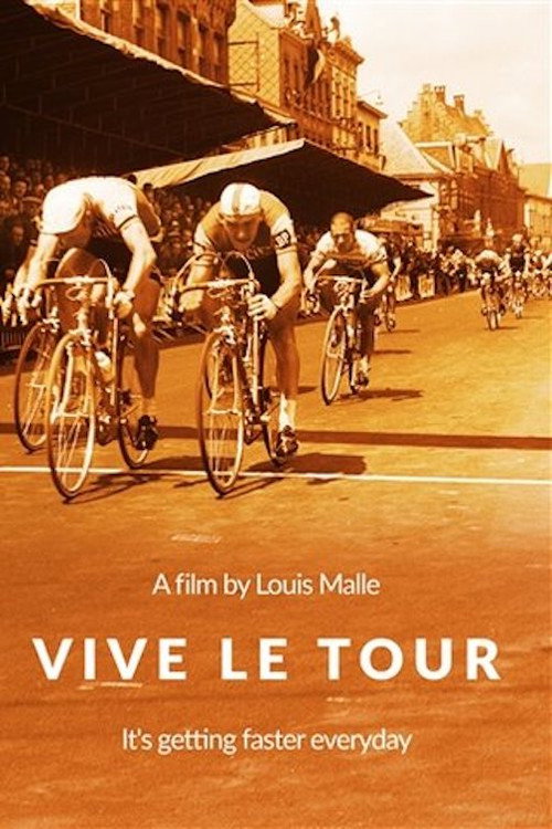 Movie poster for Vive Le Tour (1962)
