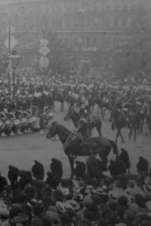 Movie poster for Queen Victoria's Diamond Jubilee Taken from Apsley (1897)