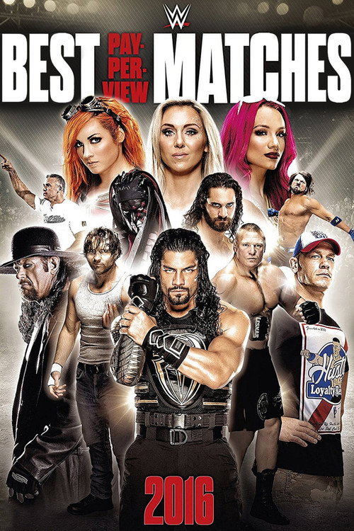 Movie poster for WWE: Best Pay-Per-View Matches of 2016 (2017)
