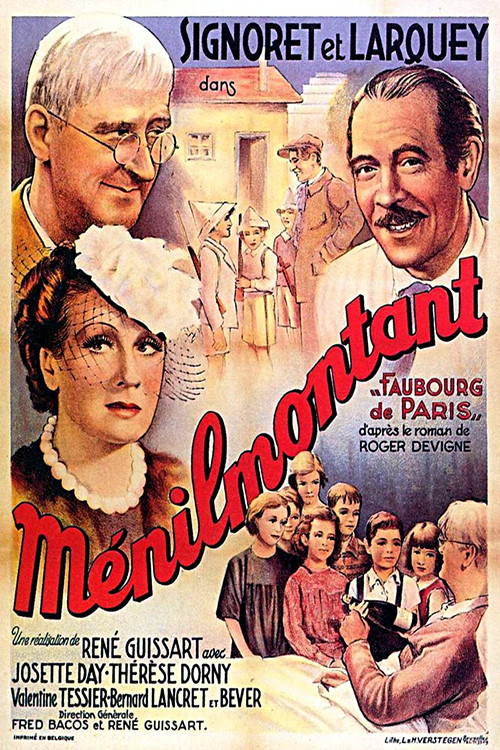 Movie poster for Ménilmontant (1936)