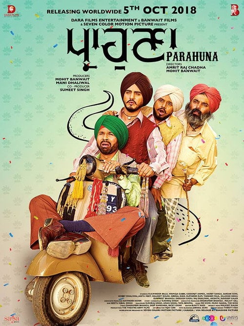 Movie poster for Parahuna (2018)
