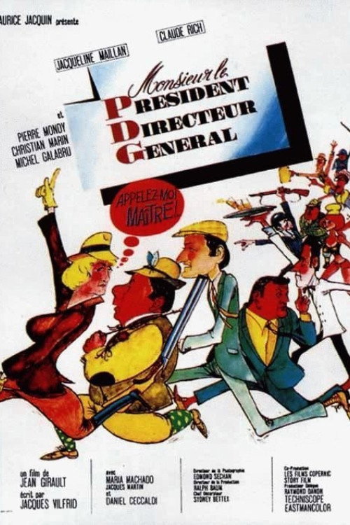 Movie poster for Monsieur le Président Directeur Général (1966)