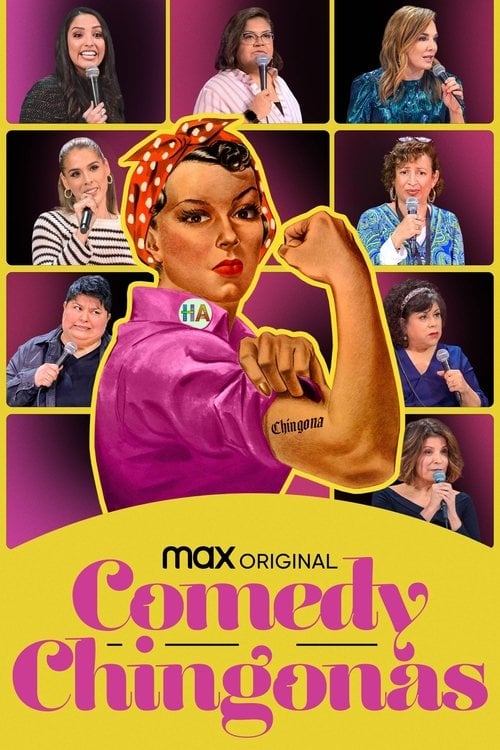 Movie poster for Comedy Chingonas (2021)
