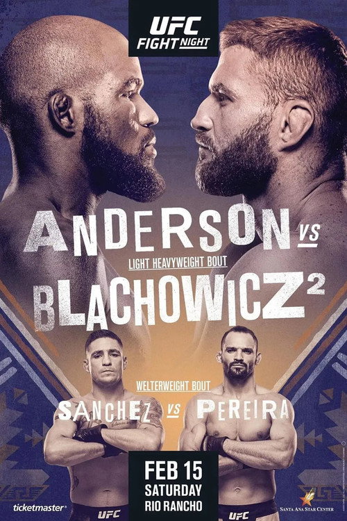 Movie poster for UFC Fight Night 167: Anderson vs. Błachowicz 2 (2020)
