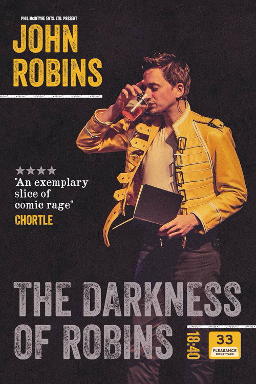 Movie poster for John Robins: The Darkness of Robins (2018)