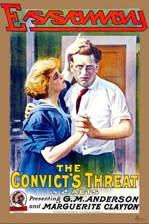 Movie poster for The Convict's Threat (1915)