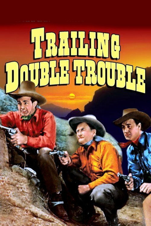 Movie poster for Trailing Double Trouble (1940)