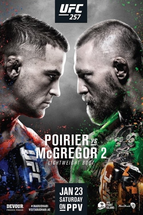 Movie poster for UFC 257: Poirier vs. McGregor 2 (2021)
