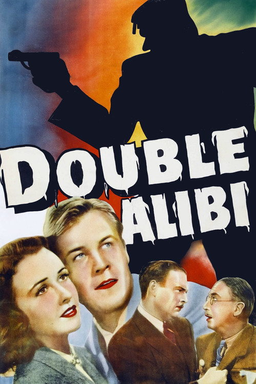 Movie poster for Double Alibi (1940)