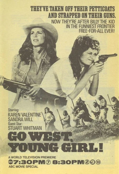 Movie poster for Go West, Young Girl (1978)