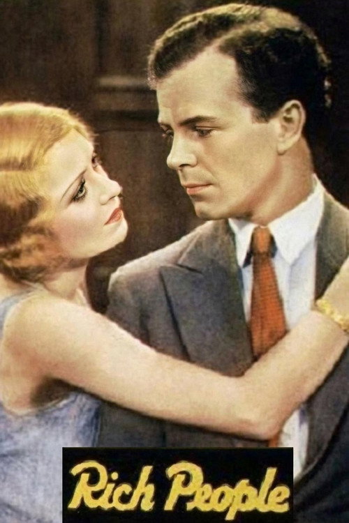 Movie poster for Rich People (1929)