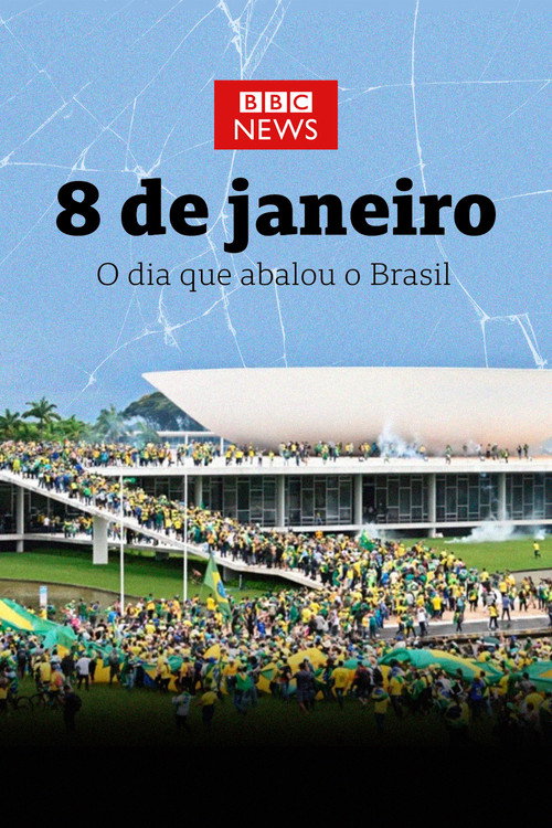Movie poster for 8 de Janeiro: O Dia que Abalou o Brasil (2023)