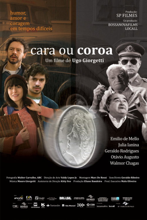 Movie poster for Cara ou Coroa (2012)