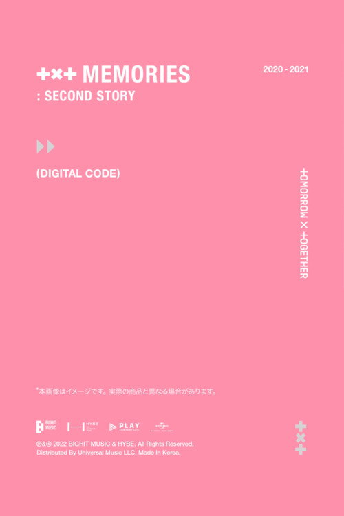 Movie poster for TXT MEMORIES : SECOND STORY (2022)