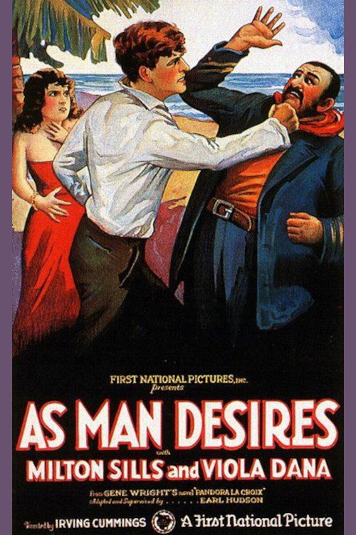 Movie poster for As Man Desires (1925)