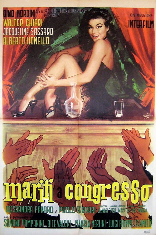 Movie poster for Mariti a congresso (1961)