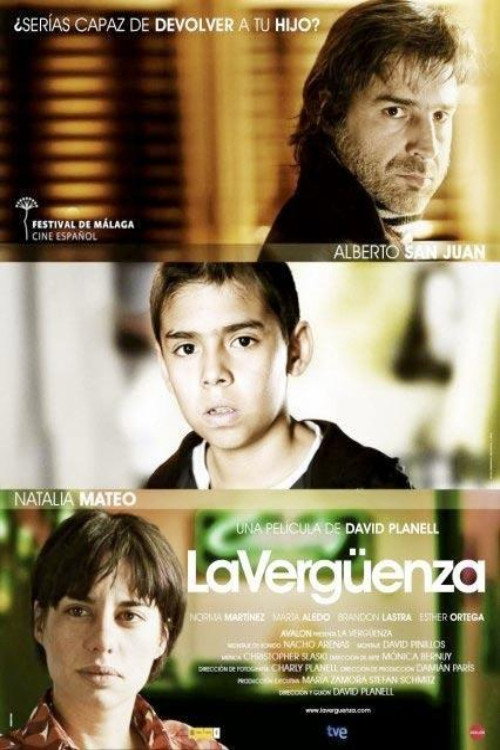 Movie poster for La vergüenza (2009)